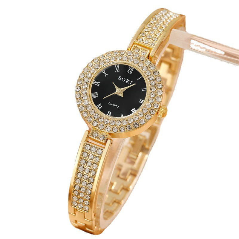 Luxury Necklace Set with Wrist Watch, Ring & Bracelet | Combo of 6 PCS | Design 8