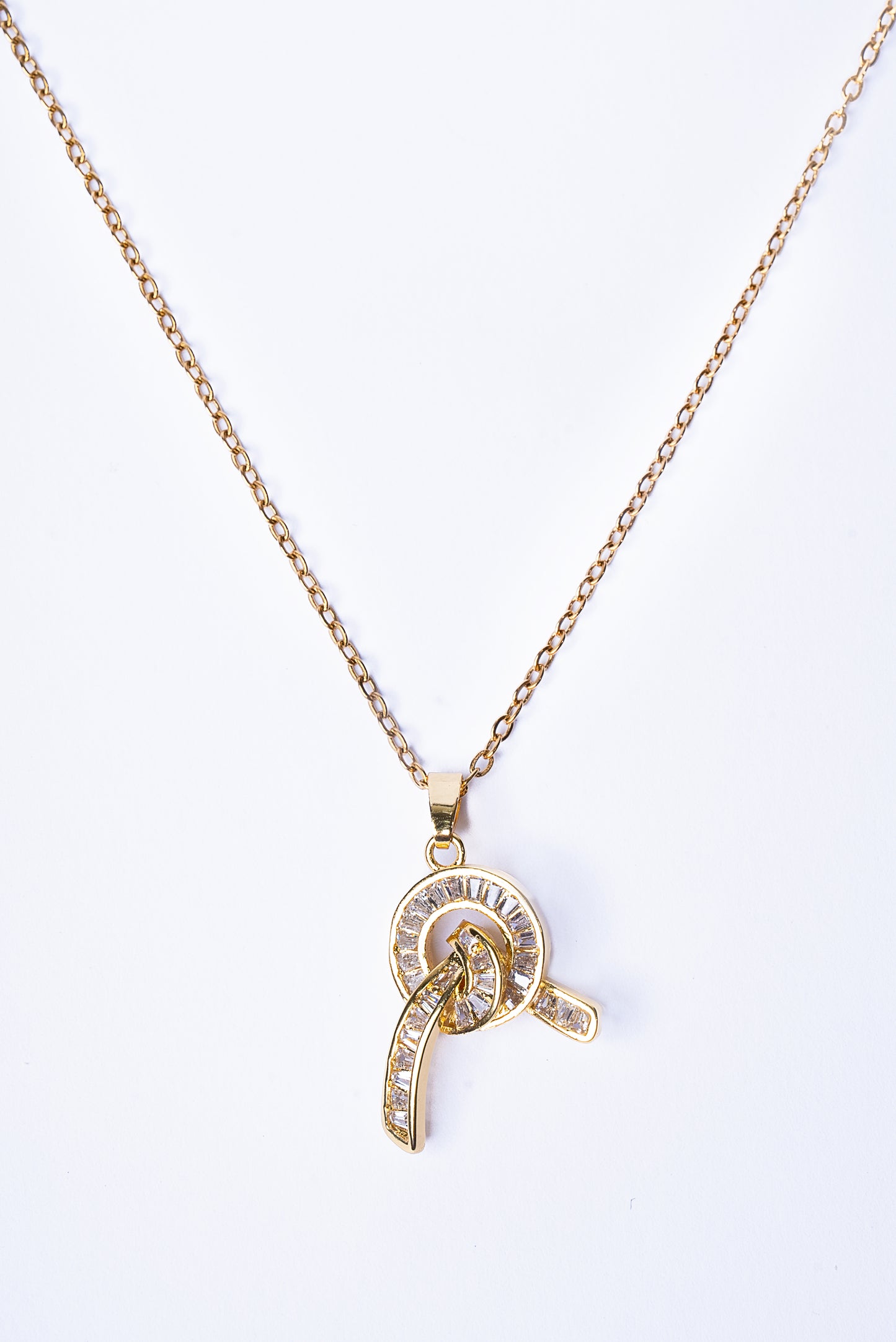 A-shaped Pendant Necklace