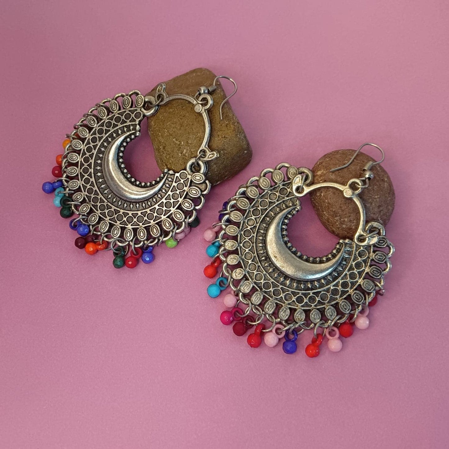 Oxidized Jewellery Earrings - Design 01