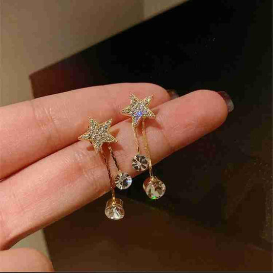 Stylish Korean Star Drop Earring