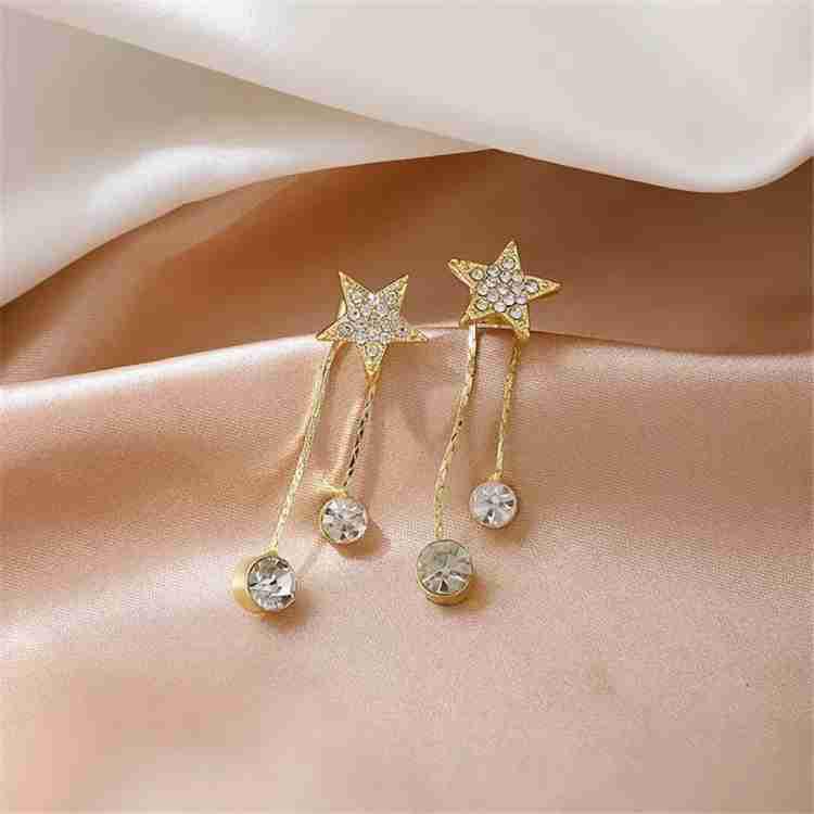 Stylish Korean Star Drop Earring