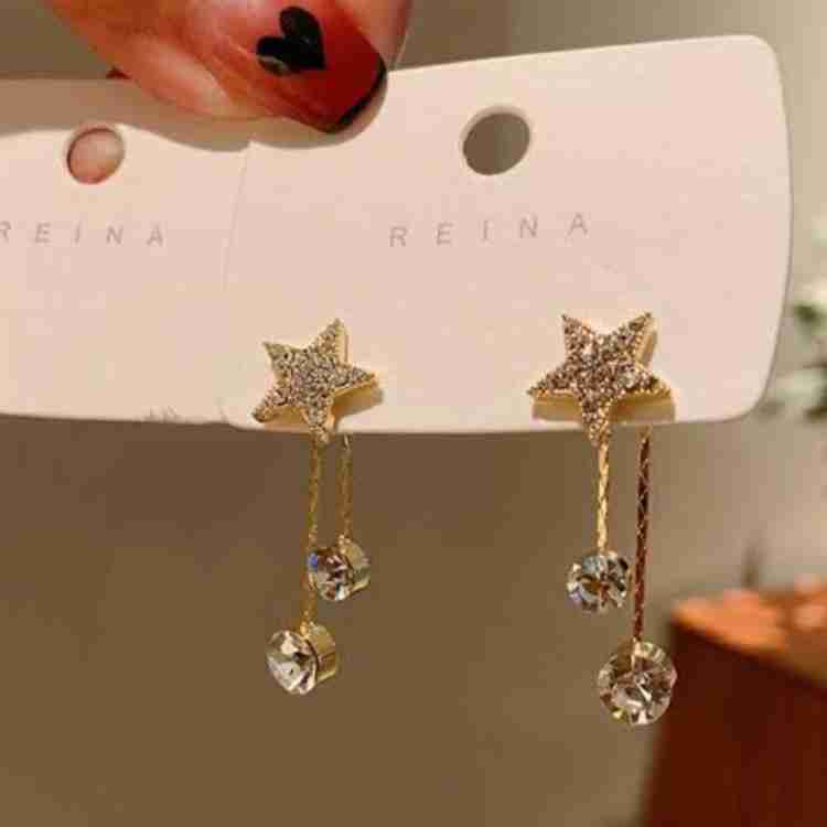 Stylish Korean Star Drop Earring