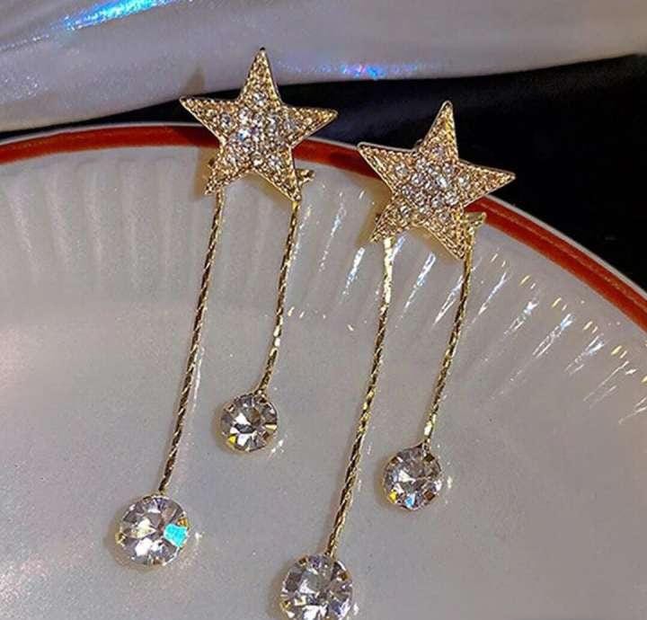 Gold Plated Star Stud Earring