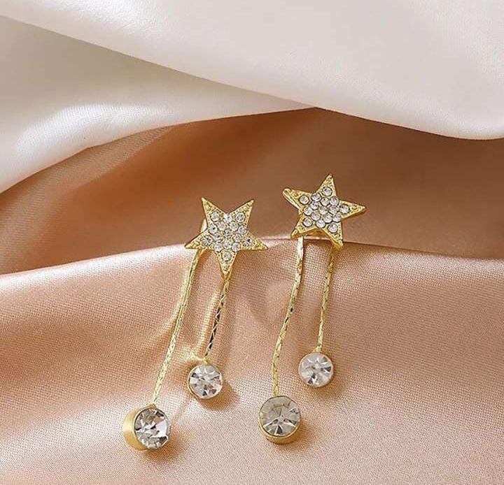 Gold Plated Star Stud Earring