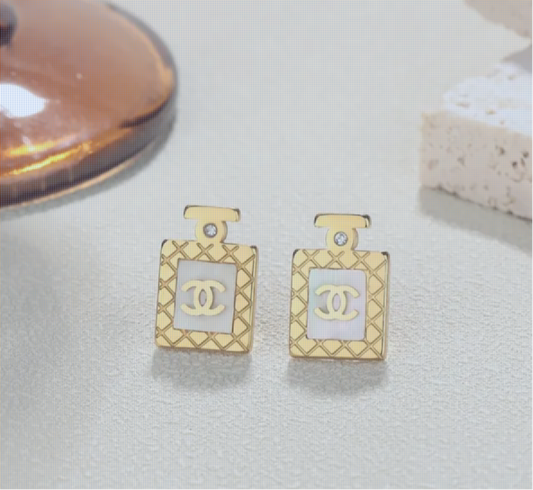 Trending Korean Style Earring  - 18k Gold Plated Earrings