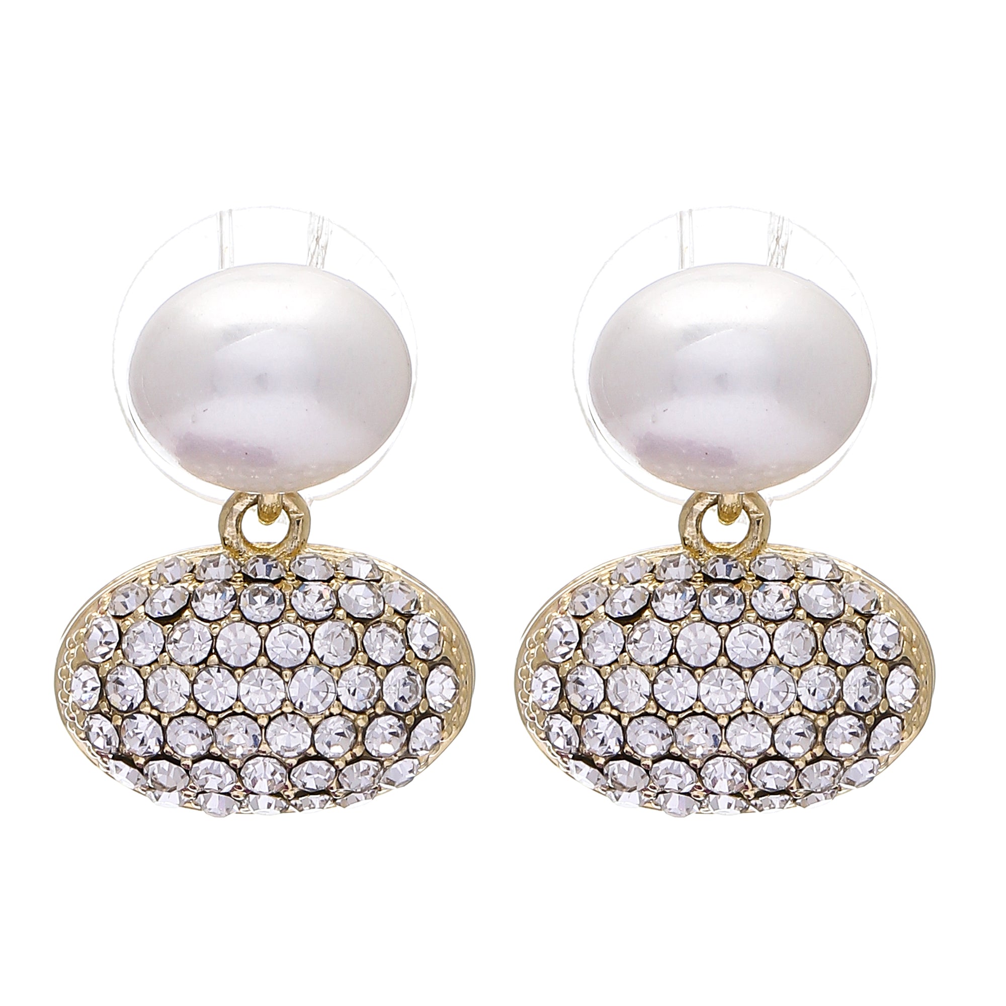 Hepburn Big Pearl Earrings No Hole Ear Clips Pearls Clip Earring Without  Piercing Minimalist Earrings Jewelry