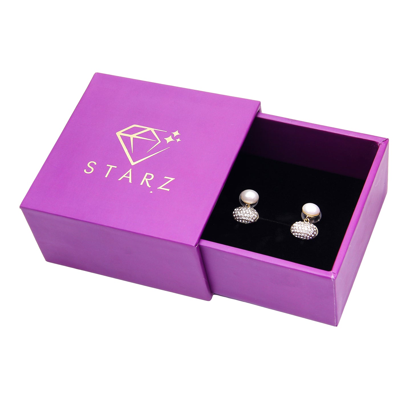 Big Pearl Earrings- Fancy Fashion Jewellery Earrings, Korean Jhumka for Women and Girls