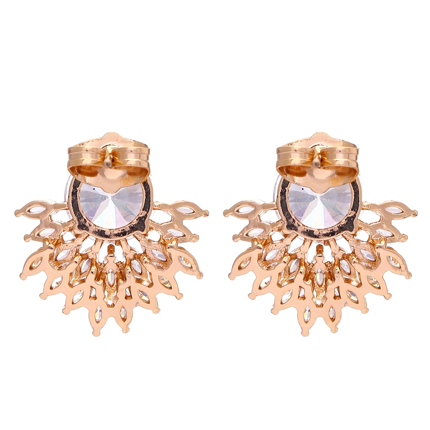 Crystal Petals Earrings